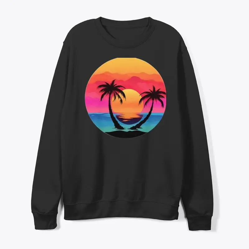 Sunset Palm TreeUnique Design collection