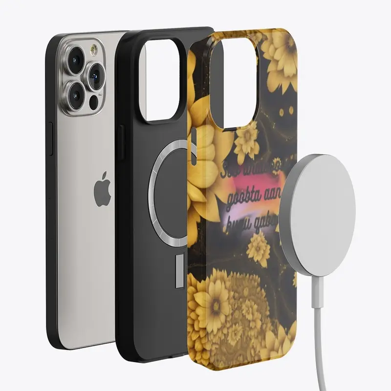 Summer Flower Black Unique Design case