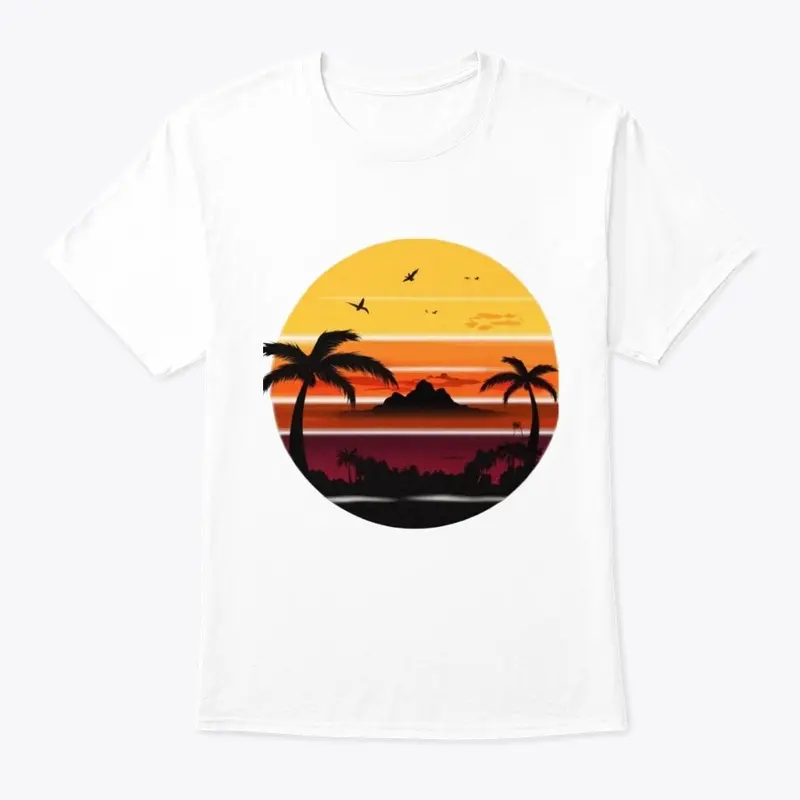 Sunset Palm TreeUnique Design collection