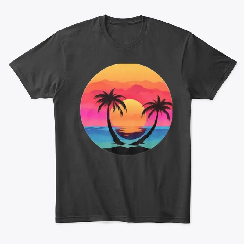 Sunset Palm TreeUnique Design collection