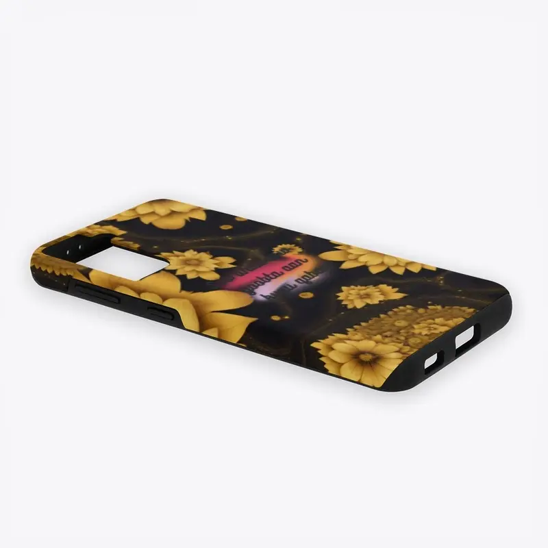 Summer Flower Black Unique Design case