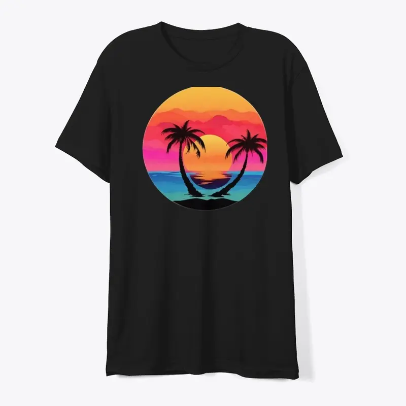 Sunset Palm TreeUnique Design collection