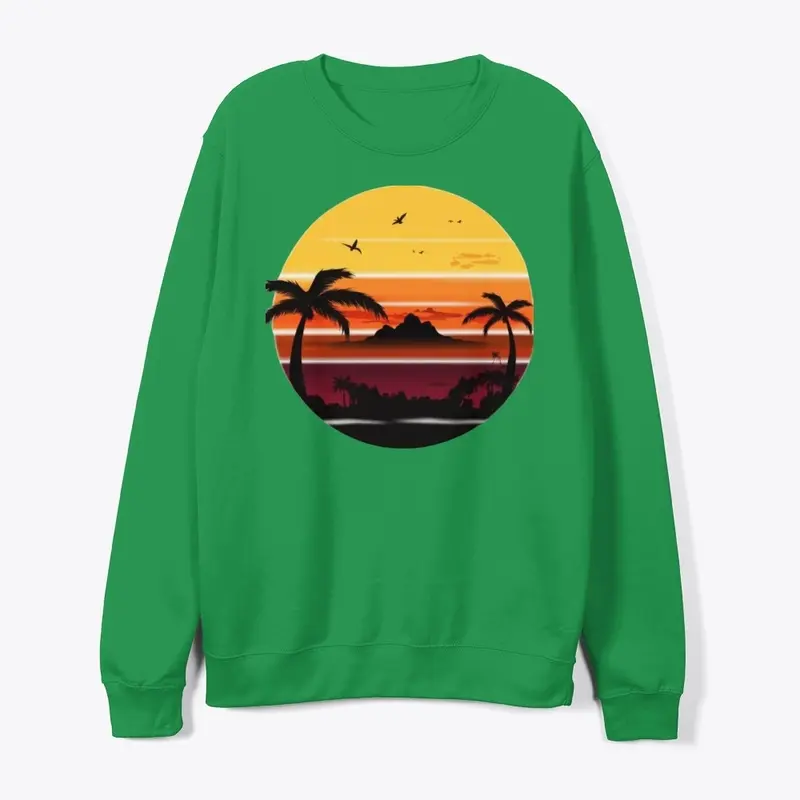 Sunset Palm TreeUnique Design collection