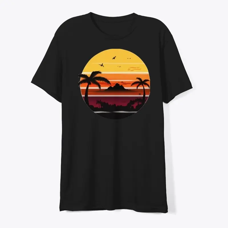 Sunset Palm TreeUnique Design collection