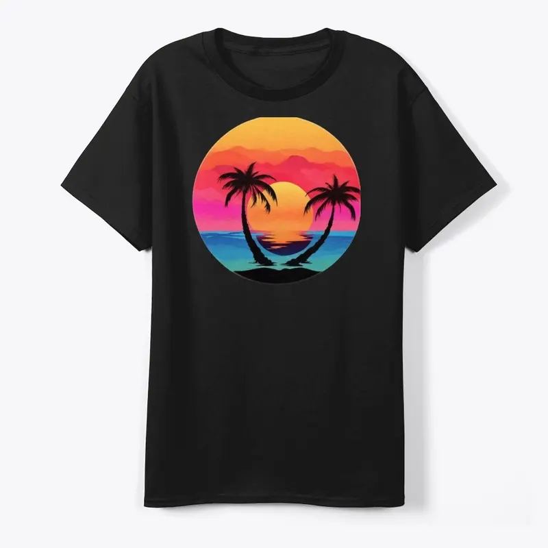 Sunset Palm TreeUnique Design collection