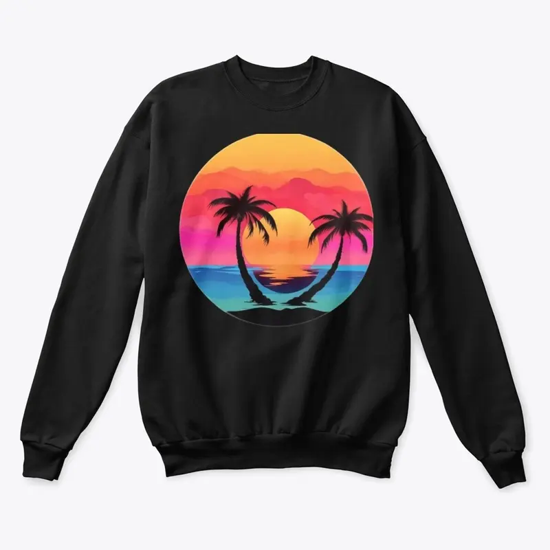 Sunset Palm TreeUnique Design collection