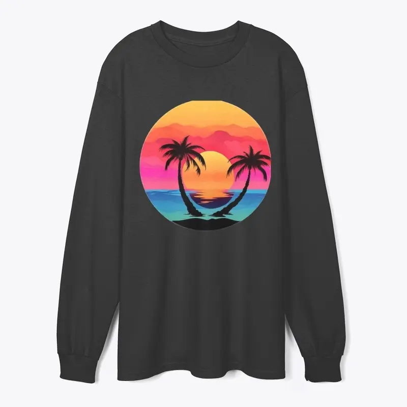 Sunset Palm TreeUnique Design collection