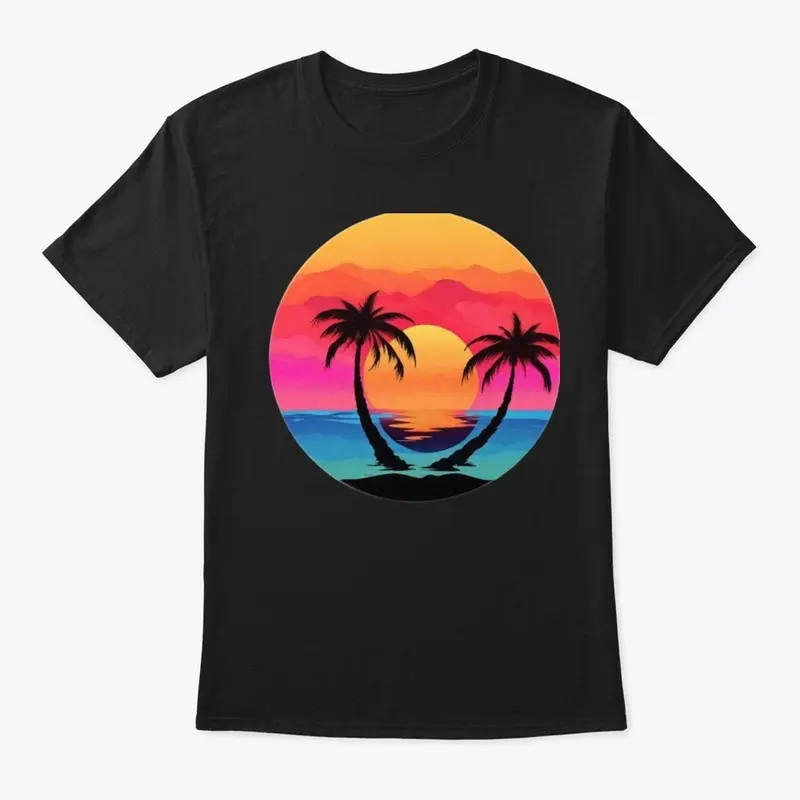 Sunset Palm TreeUnique Design collection